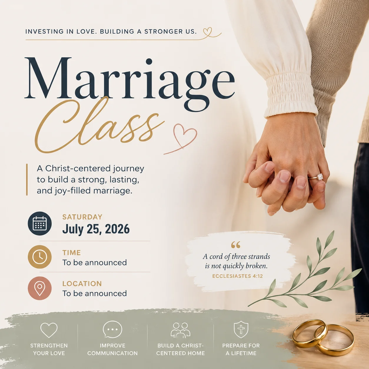 MARRIAGE CLASS