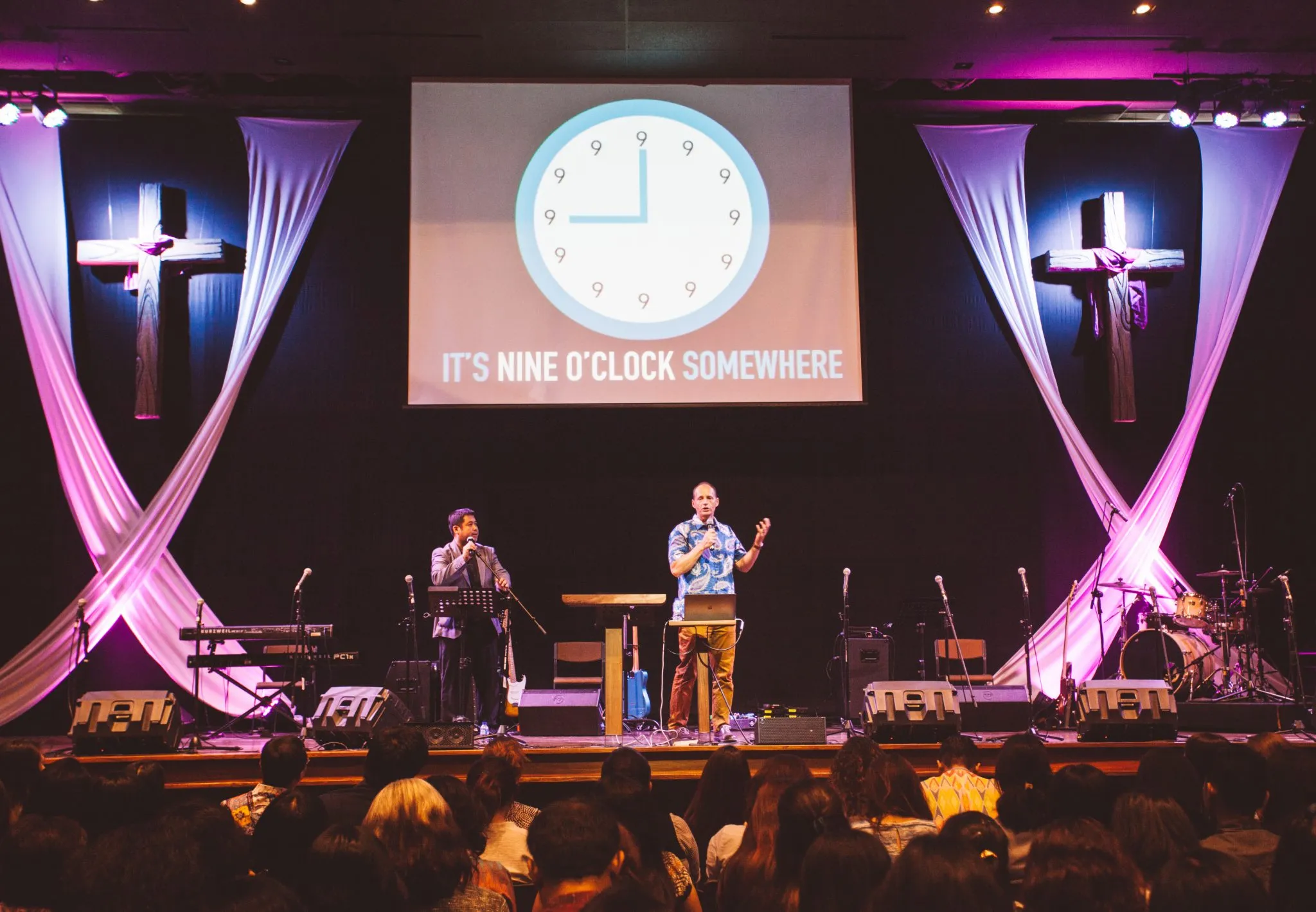 Sunday Service and Leaders Meeting by Ed Anton